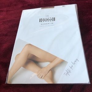 Wolford sheer 15 tights